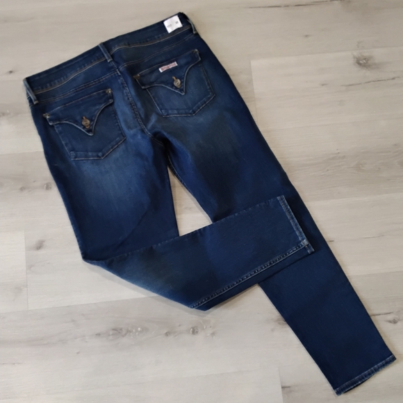 Hudson Collin Dark Blue Women's Skinny Jeans - Picture 2 of 6